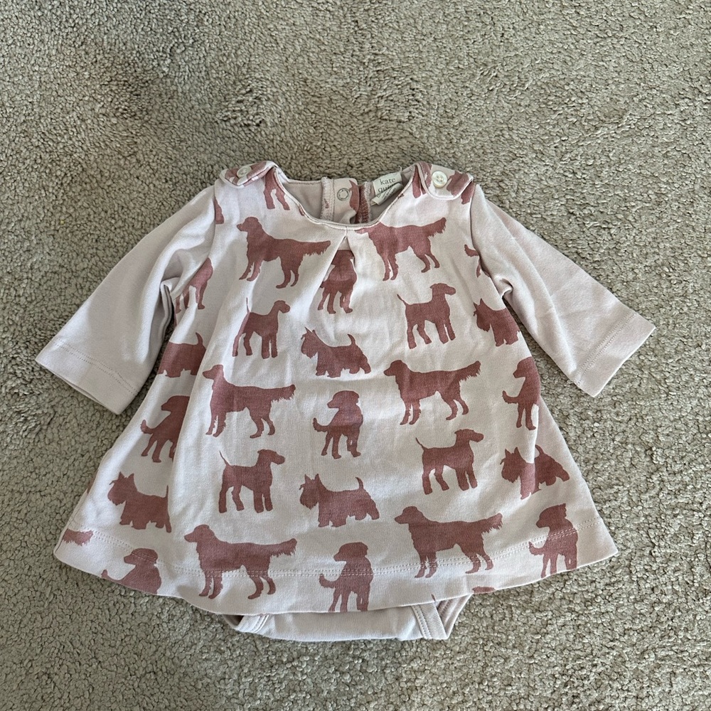 Kate Quinn onesie dress puppy print